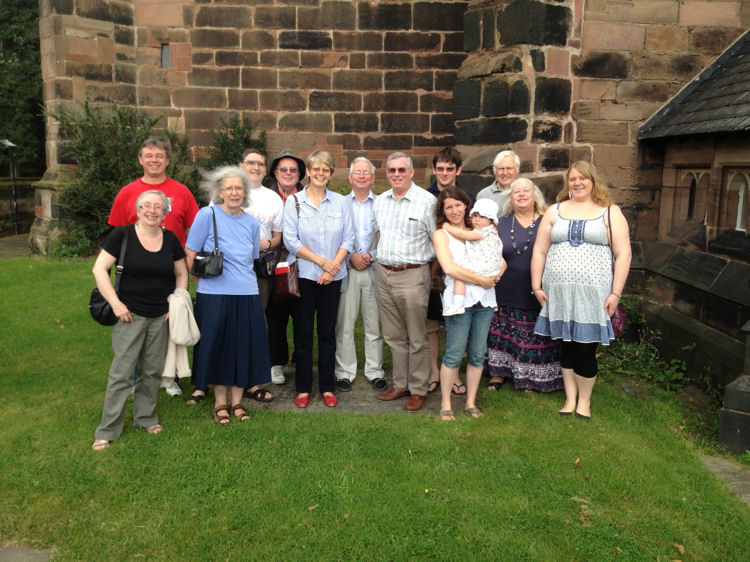 USSCR members after Monday morning ringing