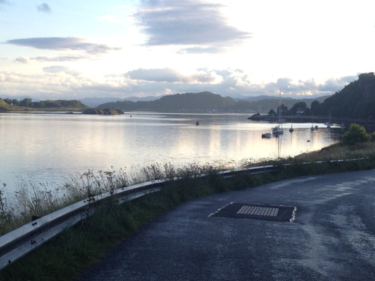 Walking to Oban alongside the Sound of Kerrera