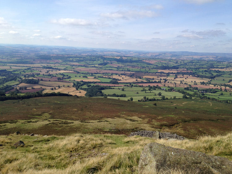 View from Titterstone Clee