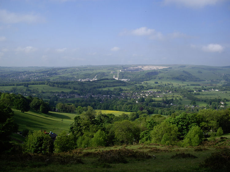 Hope Cement Works and limestone quarry