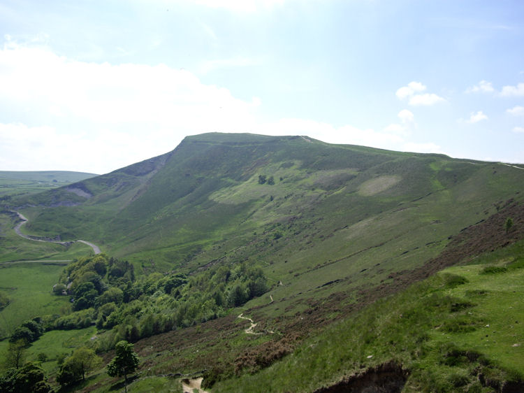 Looking back to Mam Tor