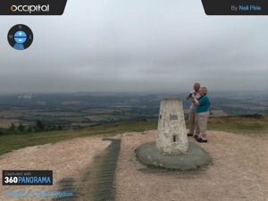 360° panorama of the Wrekin summit