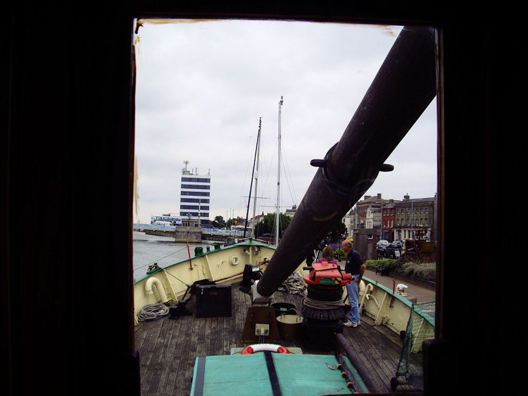 View from the wheelhouse