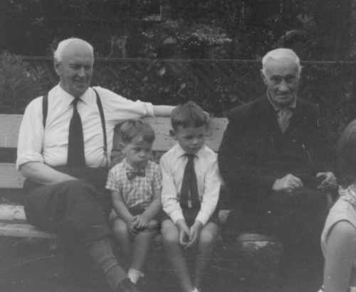 Cummine John Cheyne, Cameron S Pirie, Neil A Pirie and William Watson Cheyne in 1968