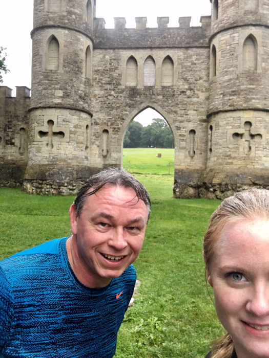 Selfie opportunity at Sham Castle