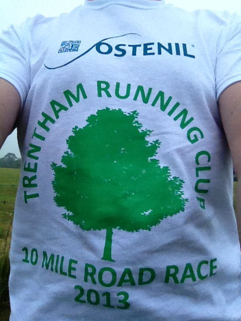 The Trentham 10 mile Road Race T shirt