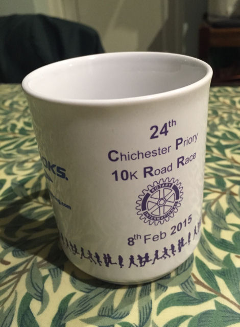 The Chichester Priory 10k mug
